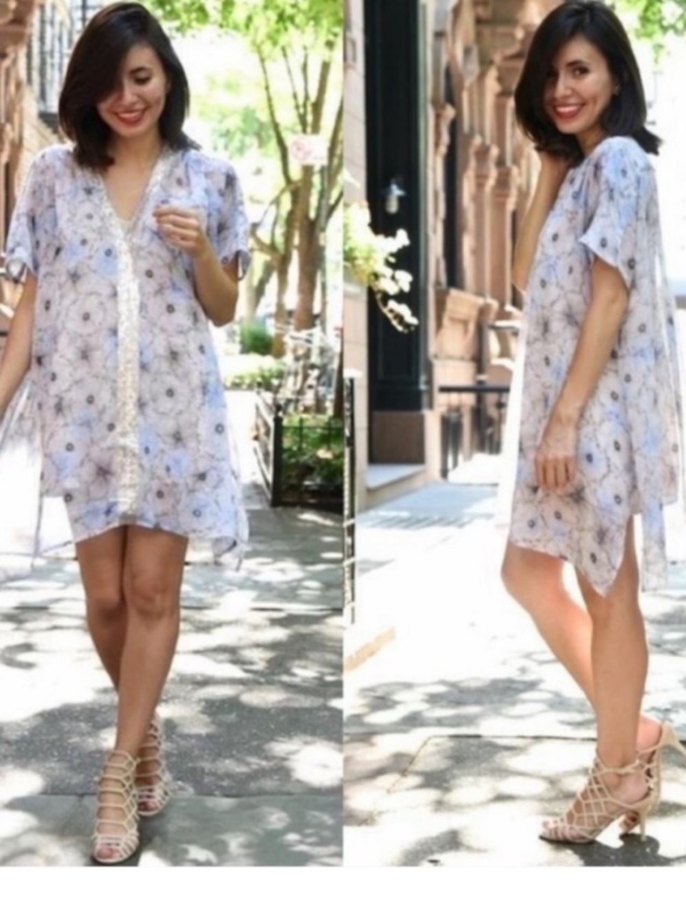 Anthropologie One September Lyla Bohemian Whimsigoth Tunic Top Small